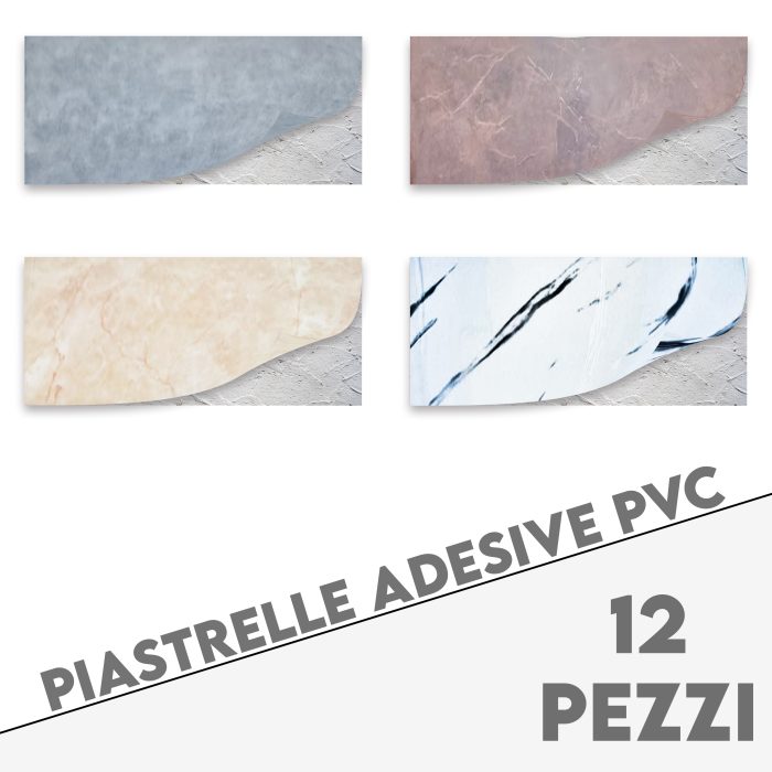 piastrelle pvc adesive marmo isolante